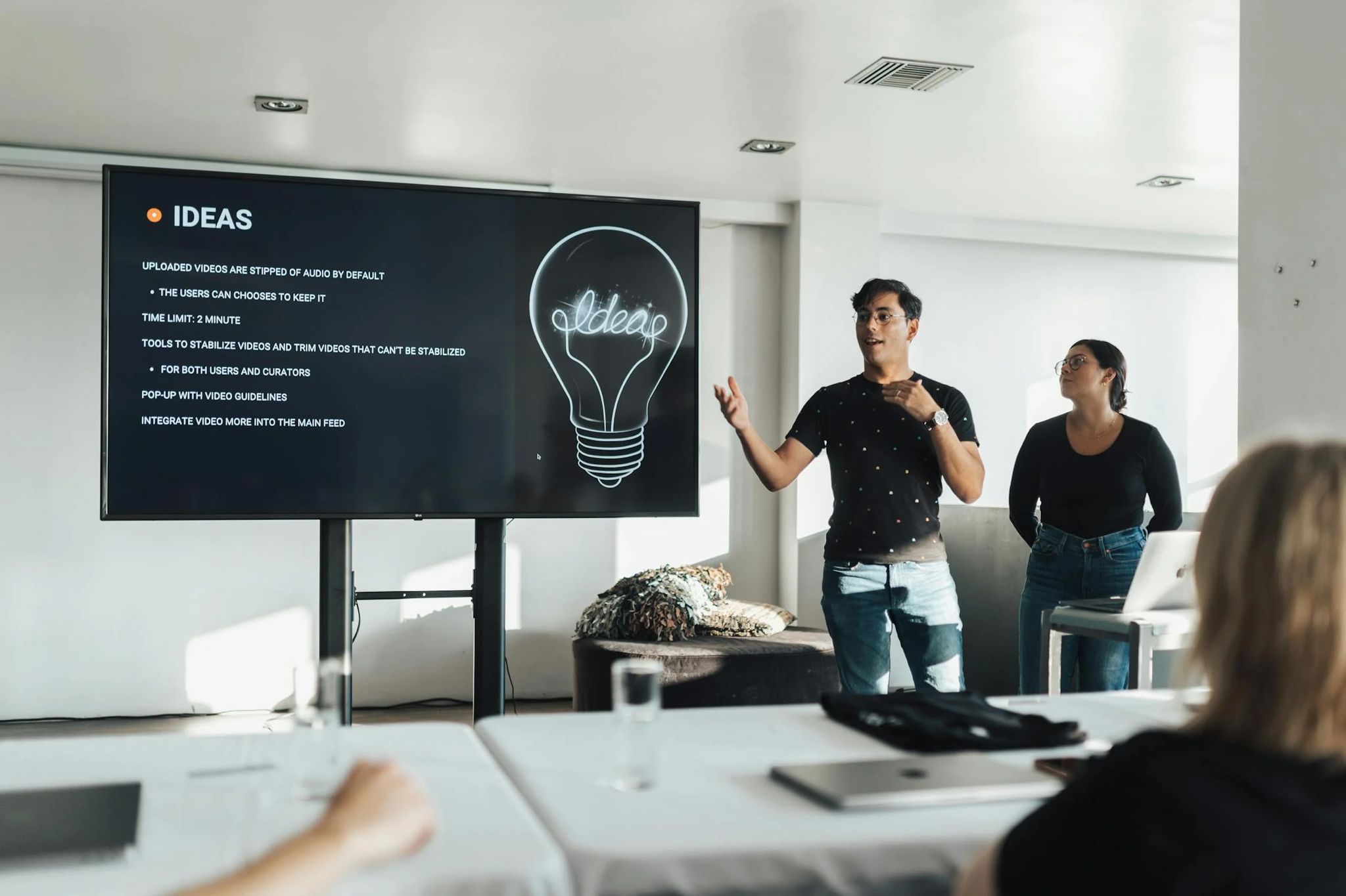 Reuniones de trabajo y brainstorming
