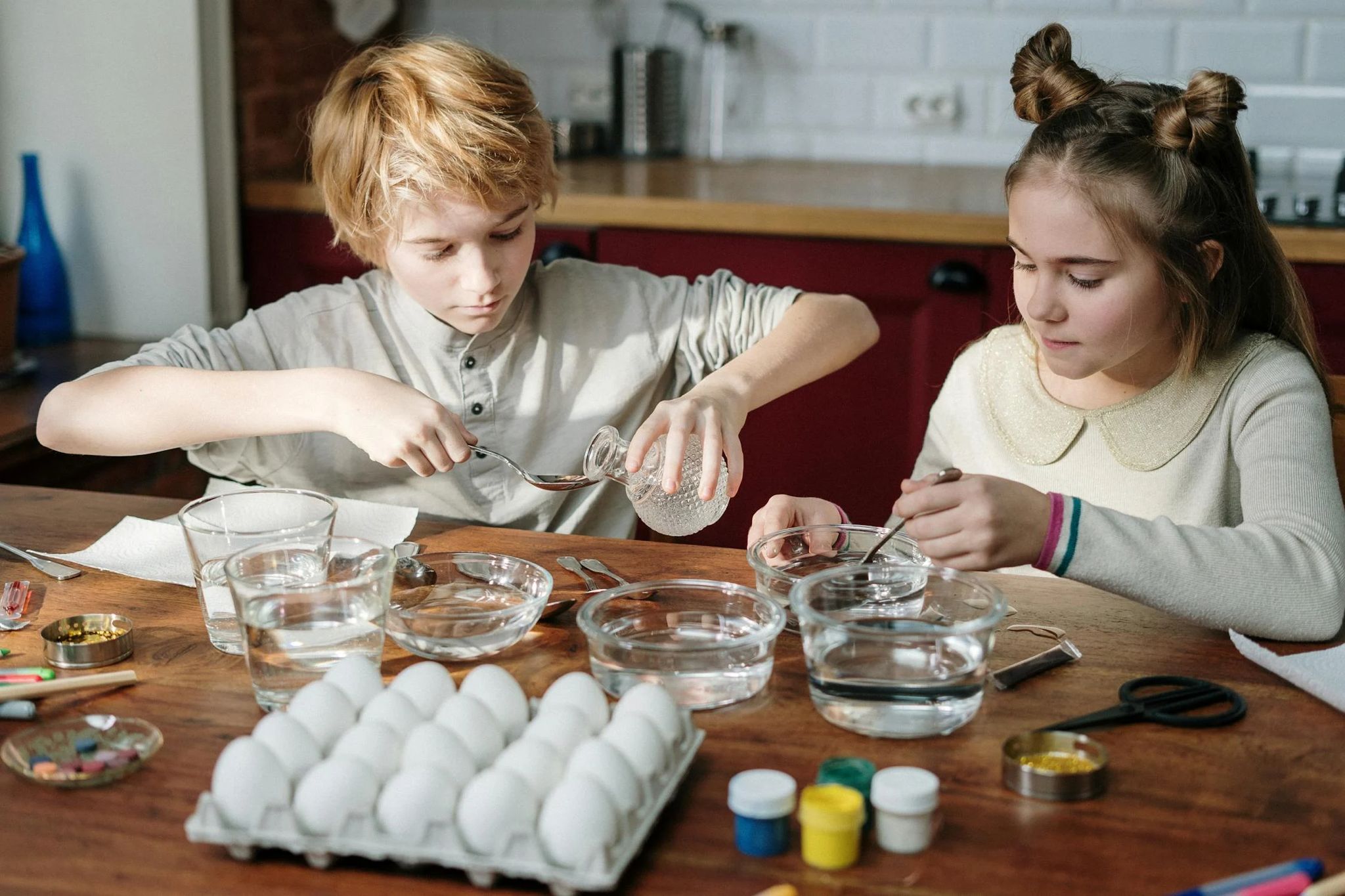 Talleres creativos para niños al aire libre